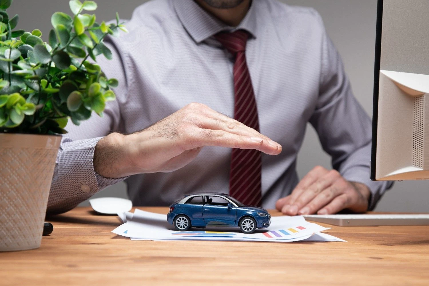 Professional insurance team